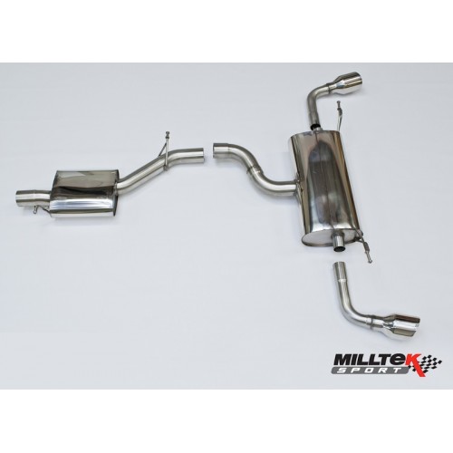 Milltek 3.2 Cat Back Exhaust Resonated